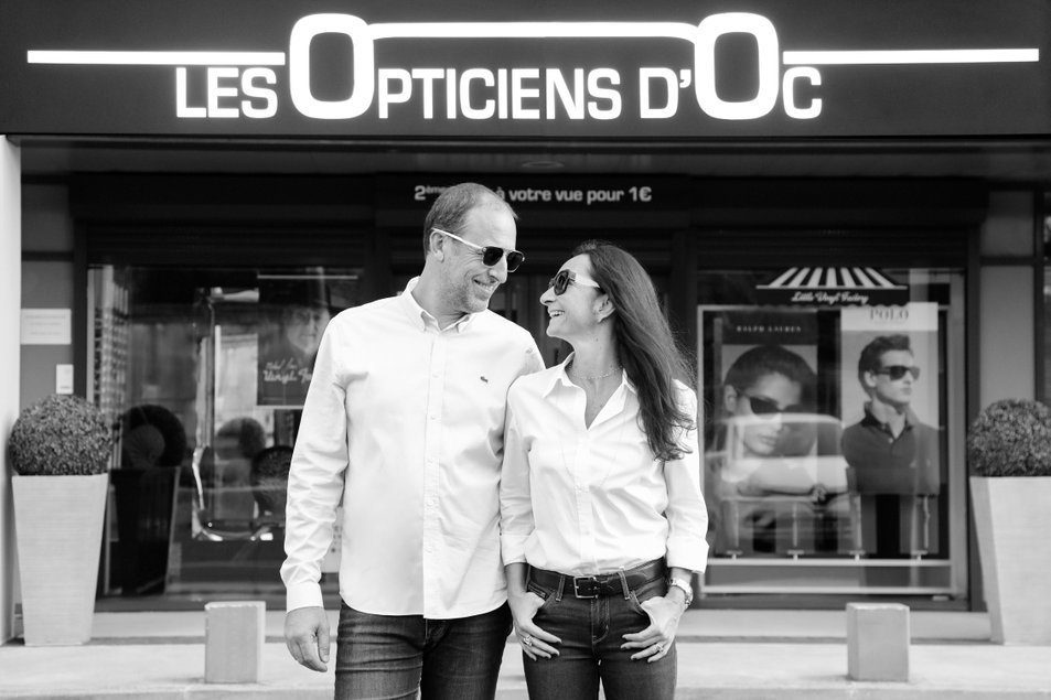 Marie Laurence Affre et Hervé Touron les Opticiens d’Oc